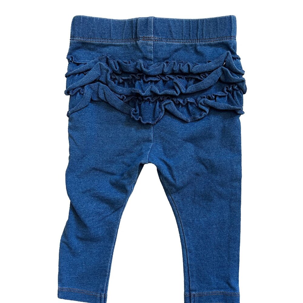 Cat & Jack Ruffled Jeggings 3-6m